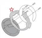 Inel rezervor Tanklock Givi BF09 Ducati Monster 696 / 796 / 1100 / 1100 Evo