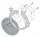 Inel rezervor Tanklock Givi BF09 Ducati Monster 696 / 796 / 1100 / 1100 Evo