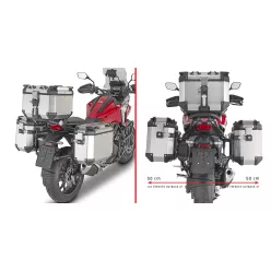 Suport genți laterale Givi PLO1192CAM Honda NC750X 21-26