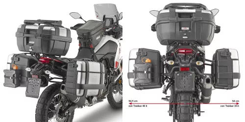 Suport genți laterale Givi PLO2145MK Yamaha TENERE 700 19-25 Ténéré 700 / Ténéré 700 World Raid