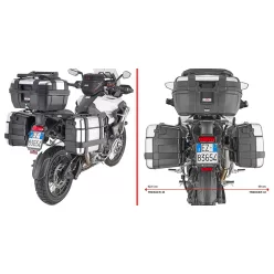   Suport genți laterale Givi PLO6423MK Triumph TIGER 1200 GT EXPLORER 22-26