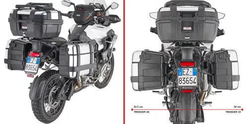 Suport genți laterale Givi PLO6423MK Triumph TIGER 1200 GT EXPLORER 22-26