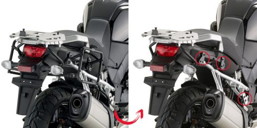 Givi-Rapid-release-tubular-side-case-holder-for-MONOKEY-cases-Suzuki-DL1000-V-S