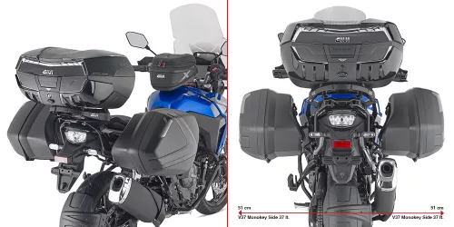Suport genți laterale Givi PLX3125 Monokey Side SUZUKI v-strom 800de / SUZUKI v-strom 800se
