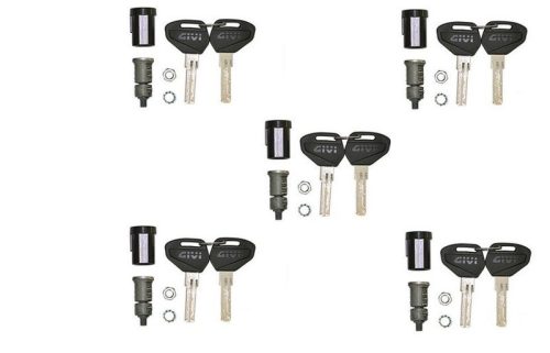 Security-Lock-key-set-for-5-cases--including-bush-and-under-lock-platelets