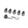 Set butuci + chei Security Lock Givi SLR105