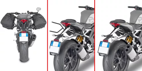 Suport Remove-X Givi TR6420 pentru genți moi TRIUMPH Speed Triple 1200 RS