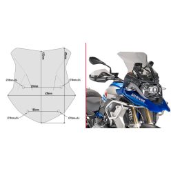 Givi-Specific-screen--smoked-43-5-x-43-cm--HxW--R1200GS-R1250GS