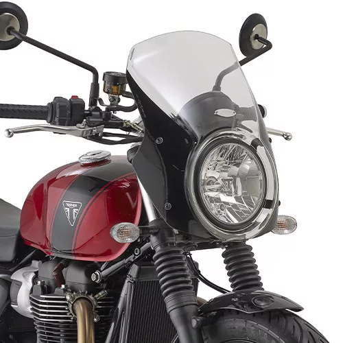 Parbriz Givi 6407A transparent 26×37 cm Royal / Triumph