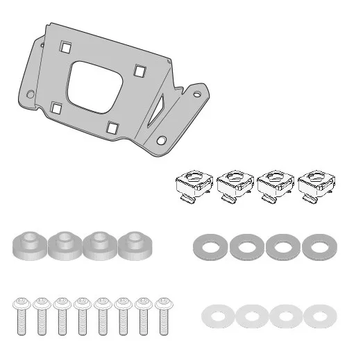 Kit montaj parbriz Givi A2156A Yamaha MT-09 / MT-09 SP 21-23