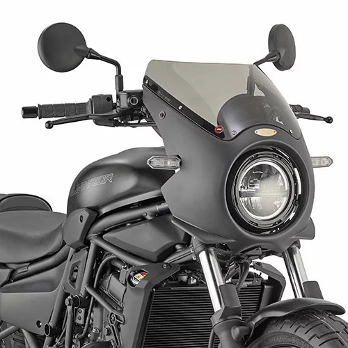 Parbriz Givi A802 fumuriu cu carenă ABS KAWASAKI eliminator 500
