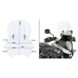 Parbriz reglabil Airflow Givi AF3112