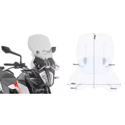 Parbriz reglabil Airflow Givi AF7711