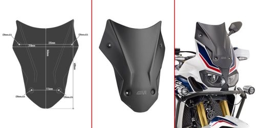 Givi-Windscreen--low--Black-40x31-cm--h-x-b--CRF1000L-Africa-Twin