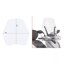 Spoiler parbriz Givi D1155ST
