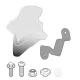 Kit montaj Givi D4111KIT Kawasaki J125 / J300 14-21