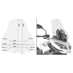 Parbriz Givi D4122ST Kawasaki VERSYS 650 15-21