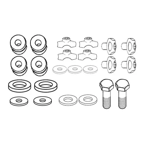 Kit montaj Givi D446KIT Mbk Skycruiser 125 / X-MAX 125-250 2010-2013
