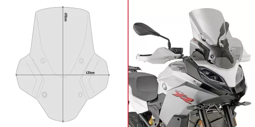 Spoiler parbriz Givi D5137S Bmw F 900 XR 20-26