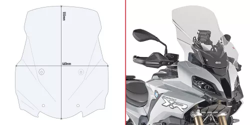 Spoiler parbriz Givi D5138ST BMW M 1000 XR / S 1000 XR 2020-2026