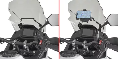 Suport carenă pentru navigație/parbriz Givi FB1201 Honda XL 750 TRANSALP 23-24