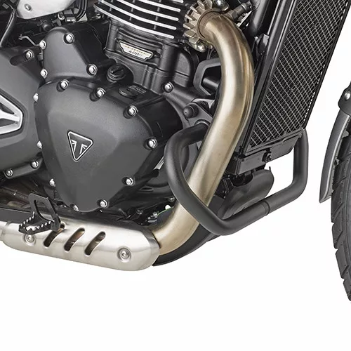 Crash bar / protecție motor Givi TN6424 negru TRIUMPH scrambler 400 x / TRIUMPH speed 400
