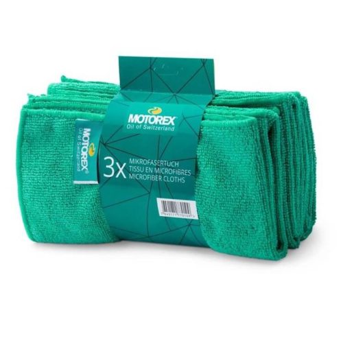 Motorex - Lavete Microfibre - Set 3 Bucati