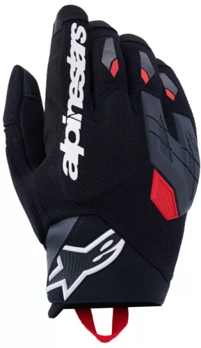 Mănuși Alpinestars Durack negru/gri/rosu