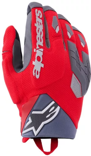 Mănuși Alpinestars Durack rosu/maro