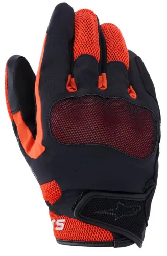 Mănuși Alpinestars Mogress Airflow negru/rosu/portocaliu