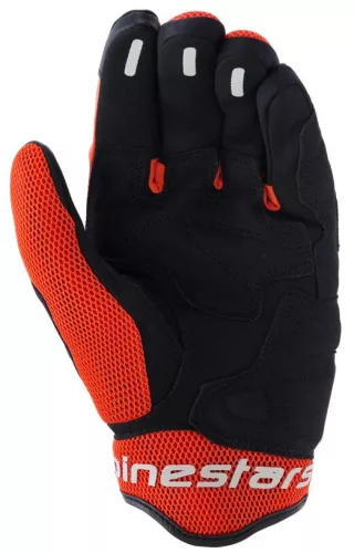 Mănuși Alpinestars Mogress Airflow negru/rosu/portocaliu