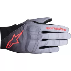 Mănuși dama Alpinestars Stella Reef V2 gri/negru/roz fluo