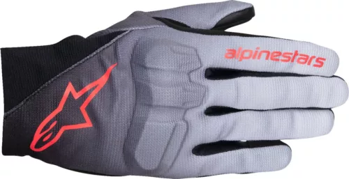 Mănuși dama Alpinestars Stella Reef V2 gri/negru/roz fluo