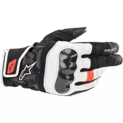 Mănuși Alpinestars SMX Z negru/alb/rosu fluo