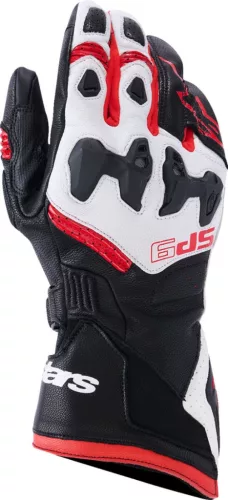 Mănuși Alpinestars SP-9 negru/alb/rosu