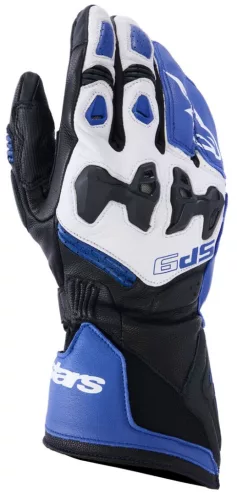 Mănuși Alpinestars SP-9 albastru/alb