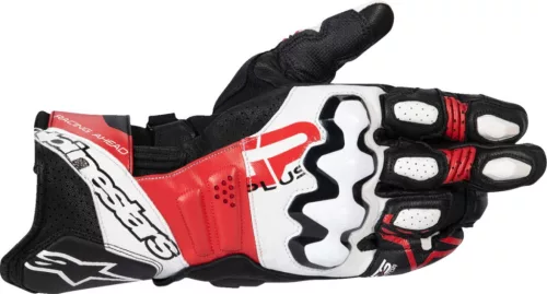 Mănuși Alpinestars GP Plus R V3 negru/rosu/alb