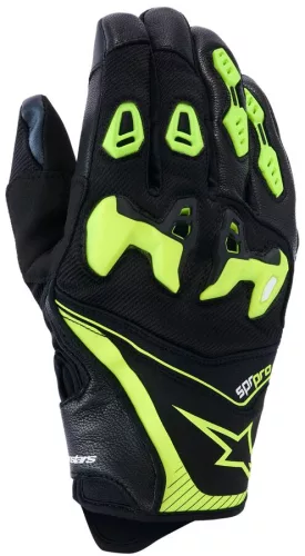 Mănuși Alpinestars SP-R Pro negru/galben fluo