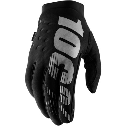 GLOVE BRISKER BK/GY SM