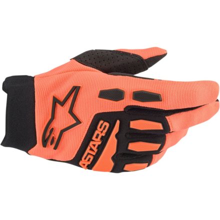 Glove F-Bore Org/Bk S