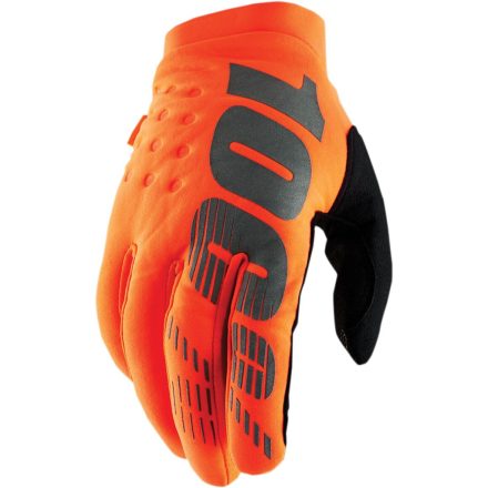 GLOVE YTH BRISK OR/BK SM