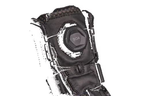 Ghete moto Icon Stomhawk Negru