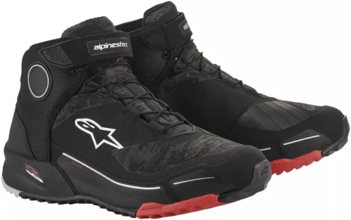 Ghete Alpinestars CR-X Drystar negru/camo/rosu