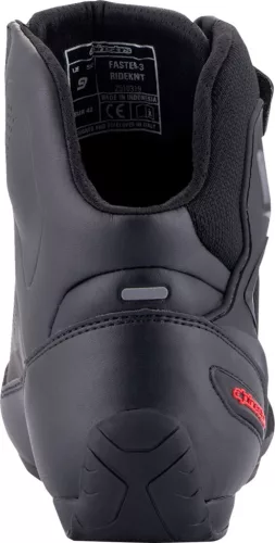 Ghete Alpinestars Faster-3 Rideknit negru/gri inchis/rosu