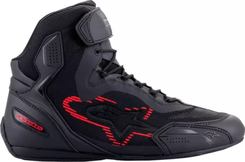 Ghete Alpinestars Faster-3 Rideknit negru/gri inchis/rosu