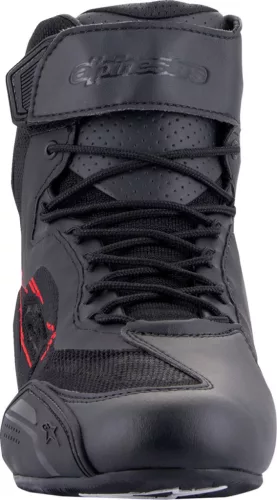 Ghete Alpinestars Faster-3 Rideknit negru/gri inchis/rosu