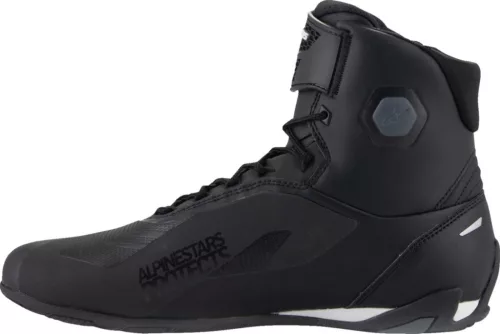 Ghete Alpinestars Faster-4 negru/alb
