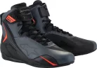Ghete Alpinestars Faster-4 negru/gri/rosu