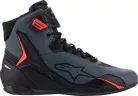Ghete Alpinestars Faster-4 negru/gri/rosu