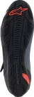 Ghete Alpinestars Faster-4 negru/gri/rosu